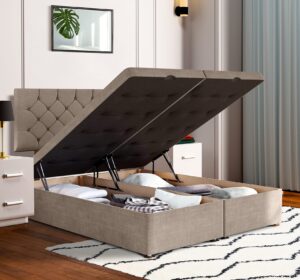 Chesterfield Luxury Ottoman Bed Uplift Storage