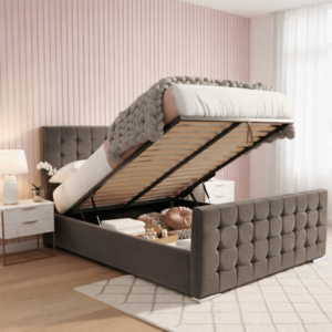 Cube Ottoman Bed with Spacious Storage