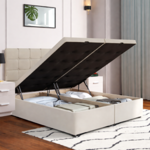 Cube Ottoman Bed with Spacious Storage - Image 3