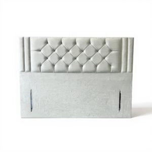 Realm Velvet Headboard Button-Tufted Design with Premium Finish