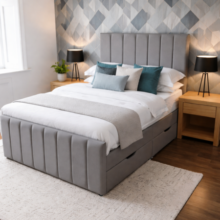 Clarence Ottoman Bed Vertical Panel Strips