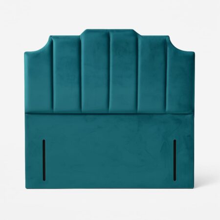 Premium Upholstered Empress Headboard with Bold Vertical Panel