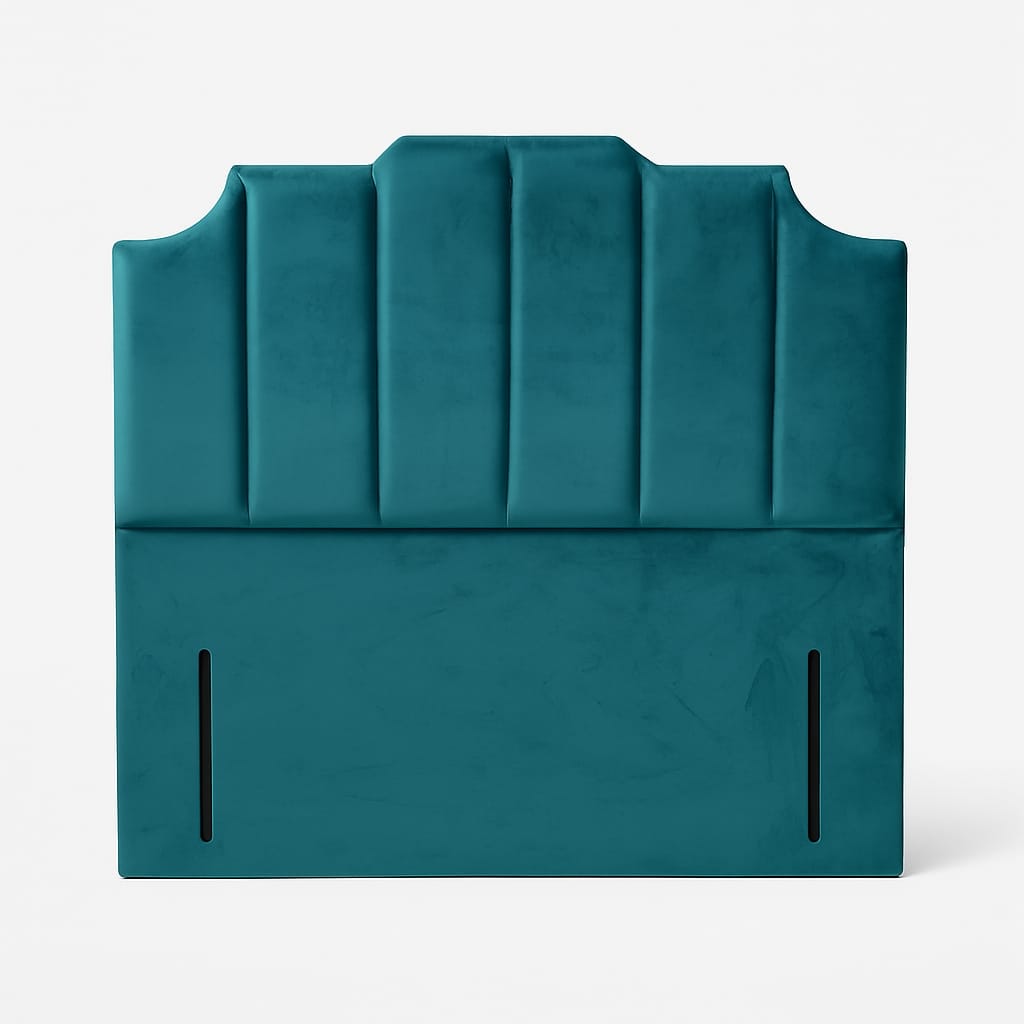 Empress Panel Headboard Premium Upholstered Empress Headboard with Bold Vertical Panel - Image 1