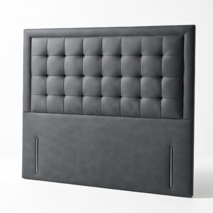 Glide Headboard – Classic Upholstered Design with Timeless Square Tufting - Image 2