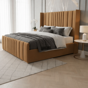 Rome Wing Divan Bed with Grand Wingback Headboard - Image 3