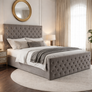 Chesterfield Divan Bed with Deep Button-Tufted Headboard - Image 4