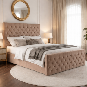 Chesterfield Divan Bed with Deep Button-Tufted Headboard - Image 3
