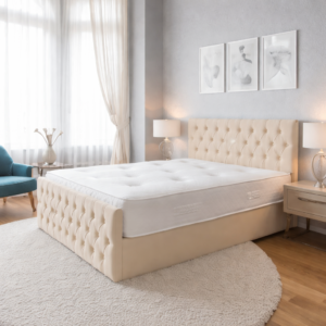 Aspire Divan Bed with Deep Button-Tufted Headboard - Image 3